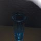 Soliflore, engraved glass vase 1960