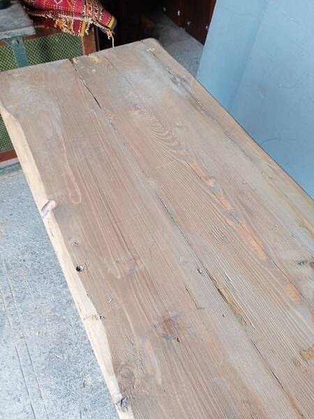 Workbench 120cm old solid wood