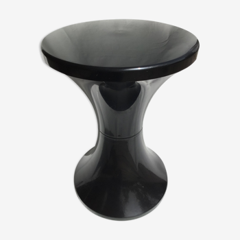 Black vintage Tam Tam stool