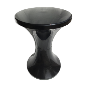 Black vintage Tam Tam stool