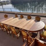 Extension table style Henri II era Napoleon III -4m20