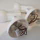 Suite of 2 white lacquered metal wall spotlights Massive edition, Belgium 1970-1980