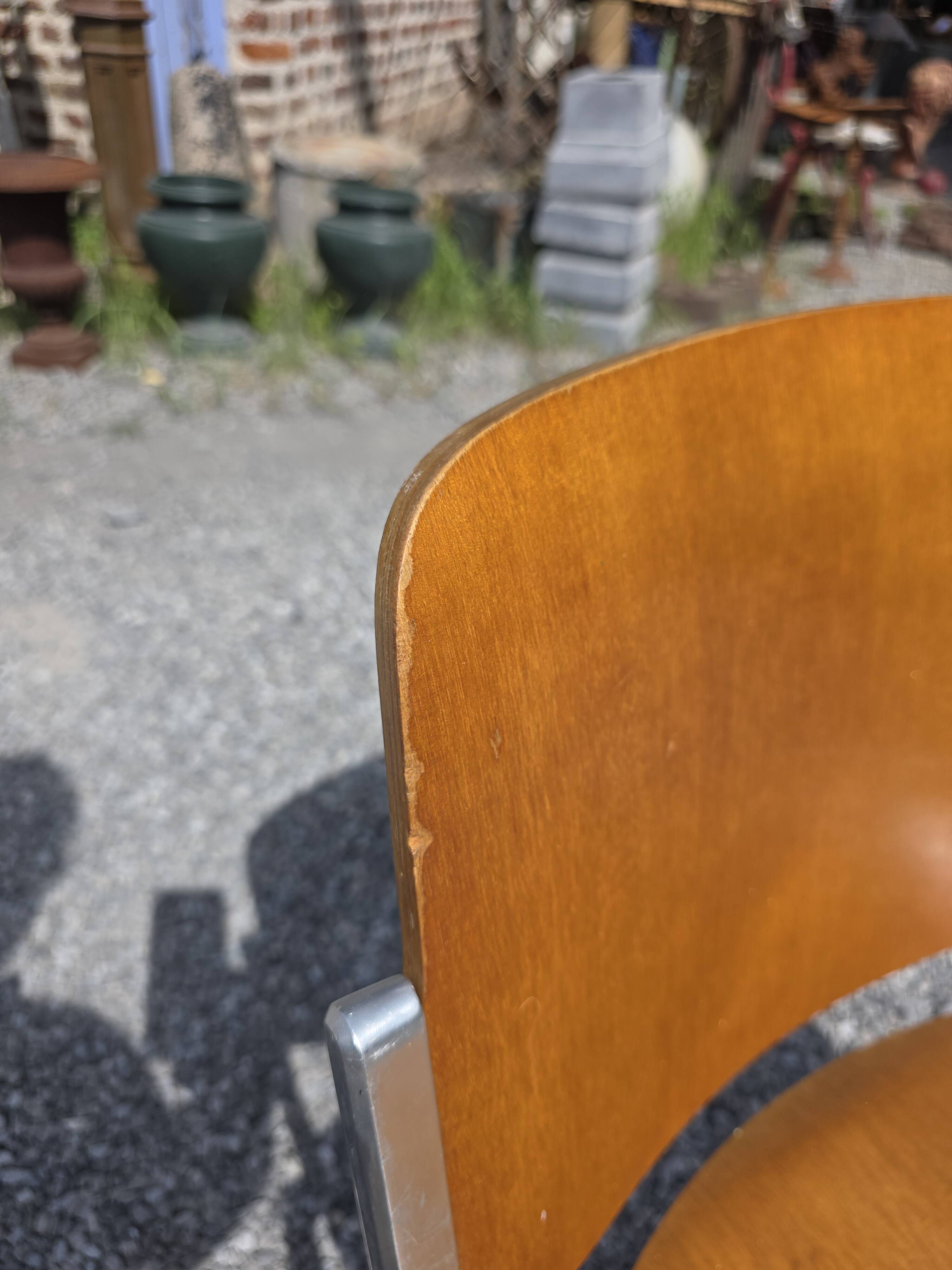 Paire de chaises "DSC 106" par Giancarlo Piretti pour Castelli, 1960