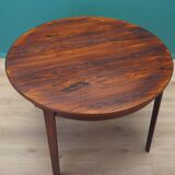 Round rosewood table, Danish design, 1960s, production: Denmark