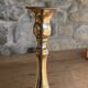 Pair of brass candlesticks