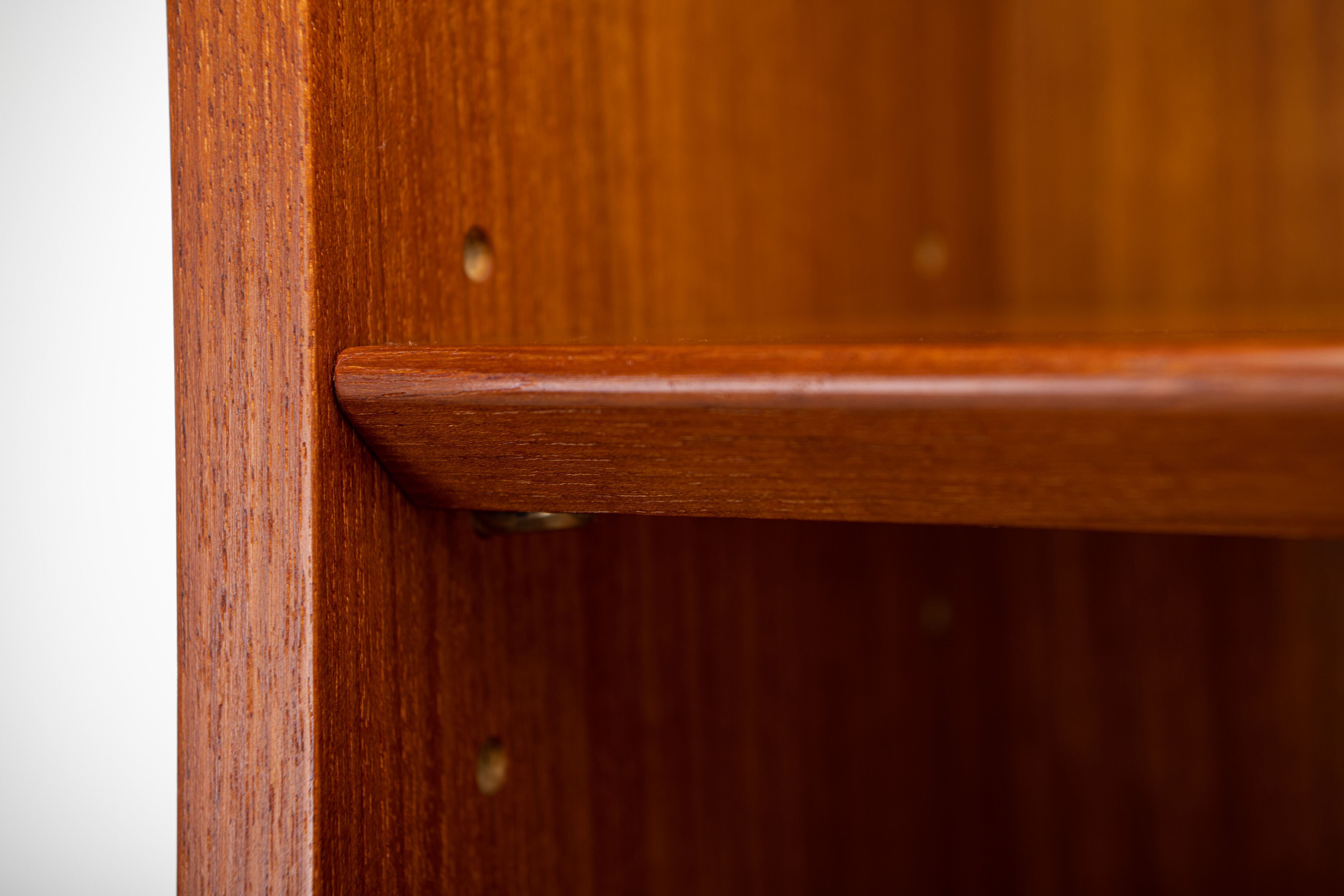 Bookcase secretary by Johannes Sorth for Nexø Møbelfabrik Bornholm, Denmark 1960s