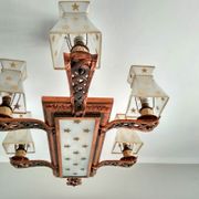 Lustre rectangulaire 8 feux