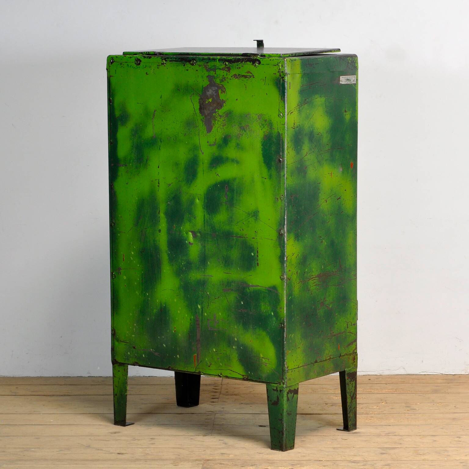 Industrial Iron Cabinet, 1960s