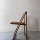Chaise pliante en bois par Aldo Jacober, design 1960/1970