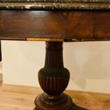 Mahogany and marble healing