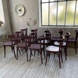 Set of 13 Japy bistro chairs, 1940