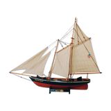 Model of nautical sailboat America 1851
