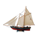 Model of nautical sailboat America 1851