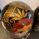 Series of 10 old Russian Matryoshka dolls