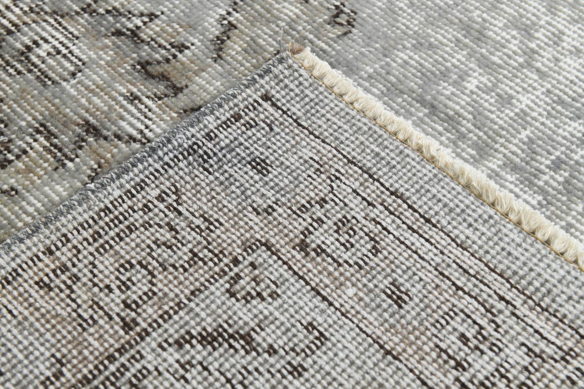 6x10 Black & Gray Oriental Style Turkish Rug, 201x301Cm