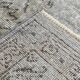 Tapis turc oriental noir et gris 6x10, 201x301 cm
