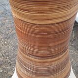 Ethnic terracotta vase seventies