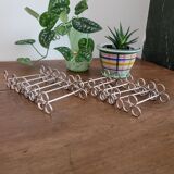 Set of 12 silver Cailar-Bayard knife rests