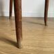 Chaise bistrot baumann bois et assise tissus