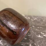 Duo of stoneware vases