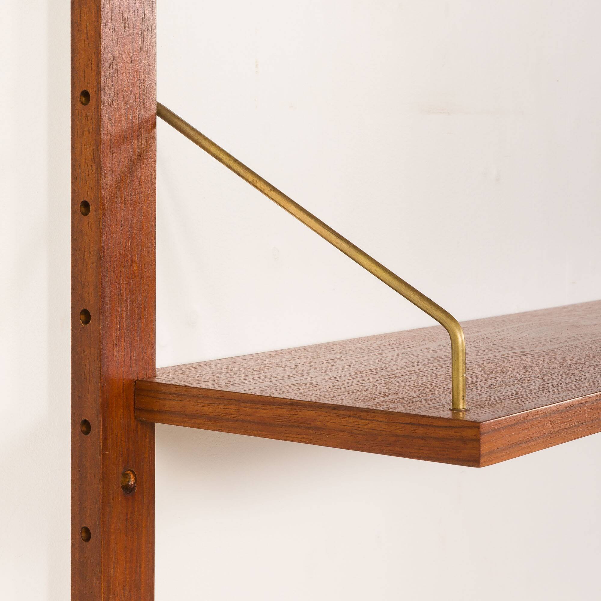 Mid century modern teak wall unit