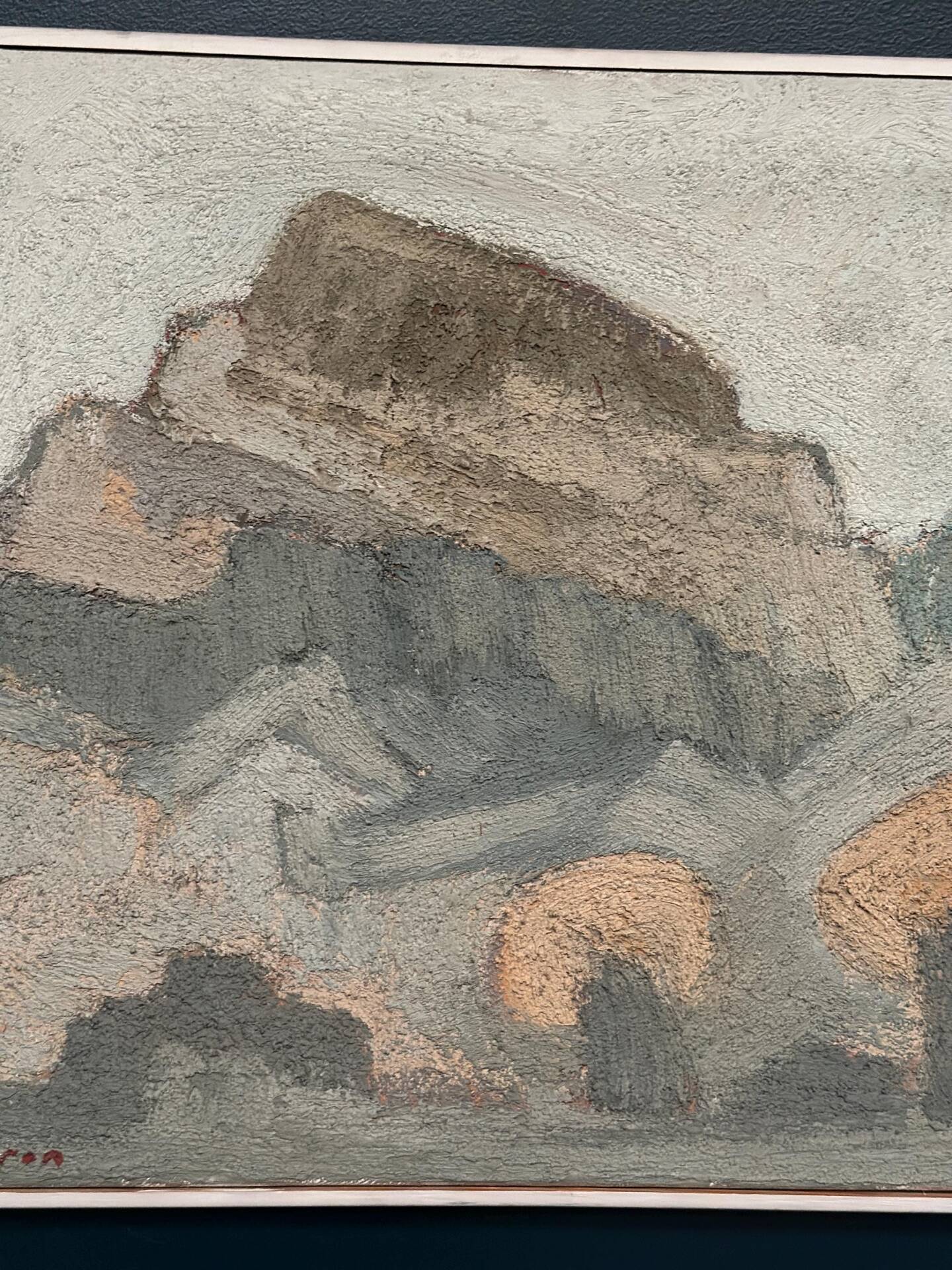 Original Swedish Oil on Canvas – “Landscape” by Birger Bia Peterson