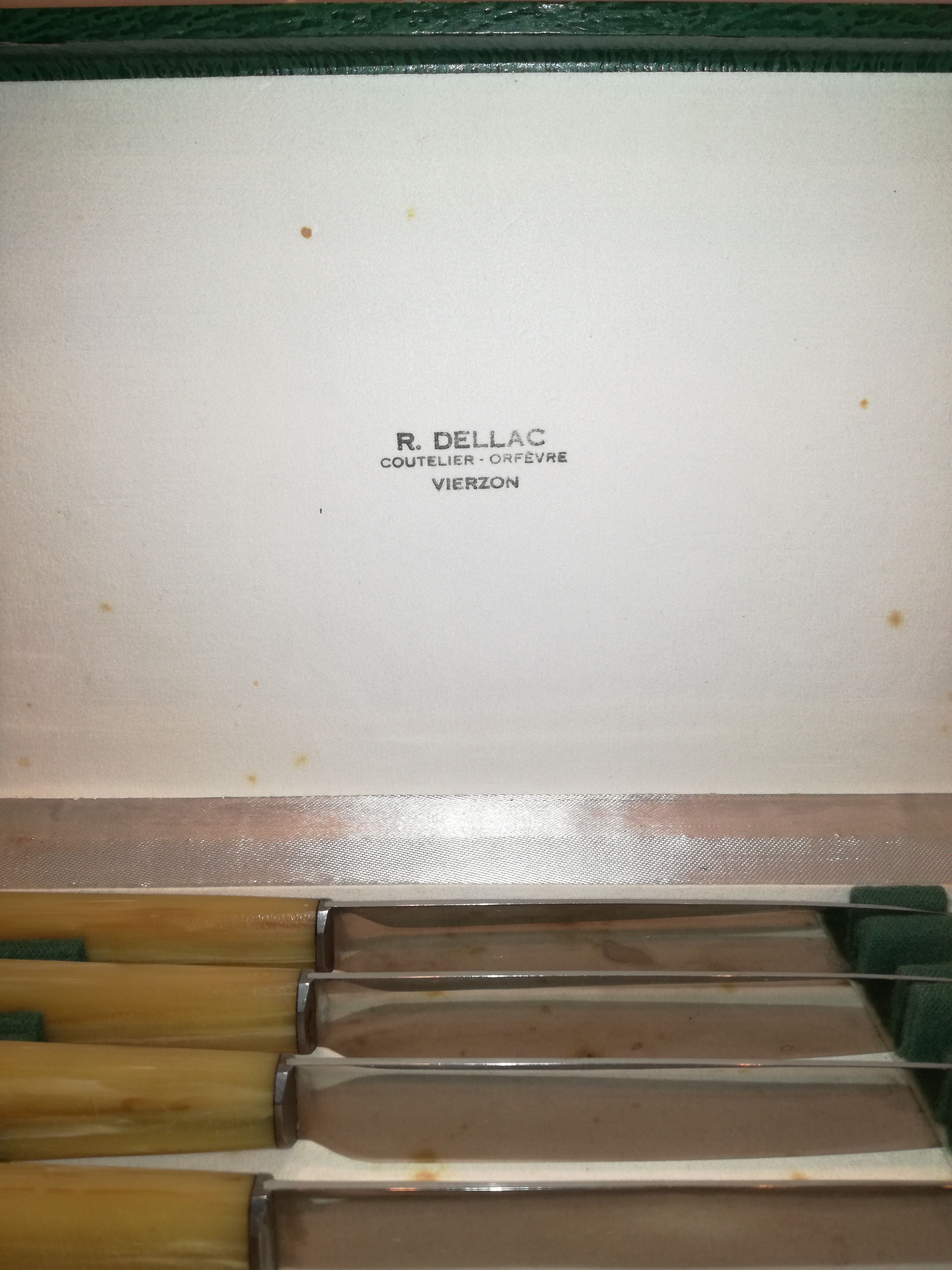 12-piece knives set Dellac Vierzon
