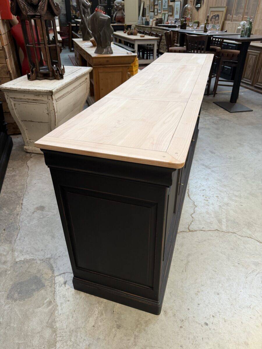 Enfilade 4 portes en merisier