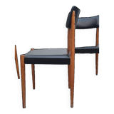 Set of 4 Scandinavian chairs 1970