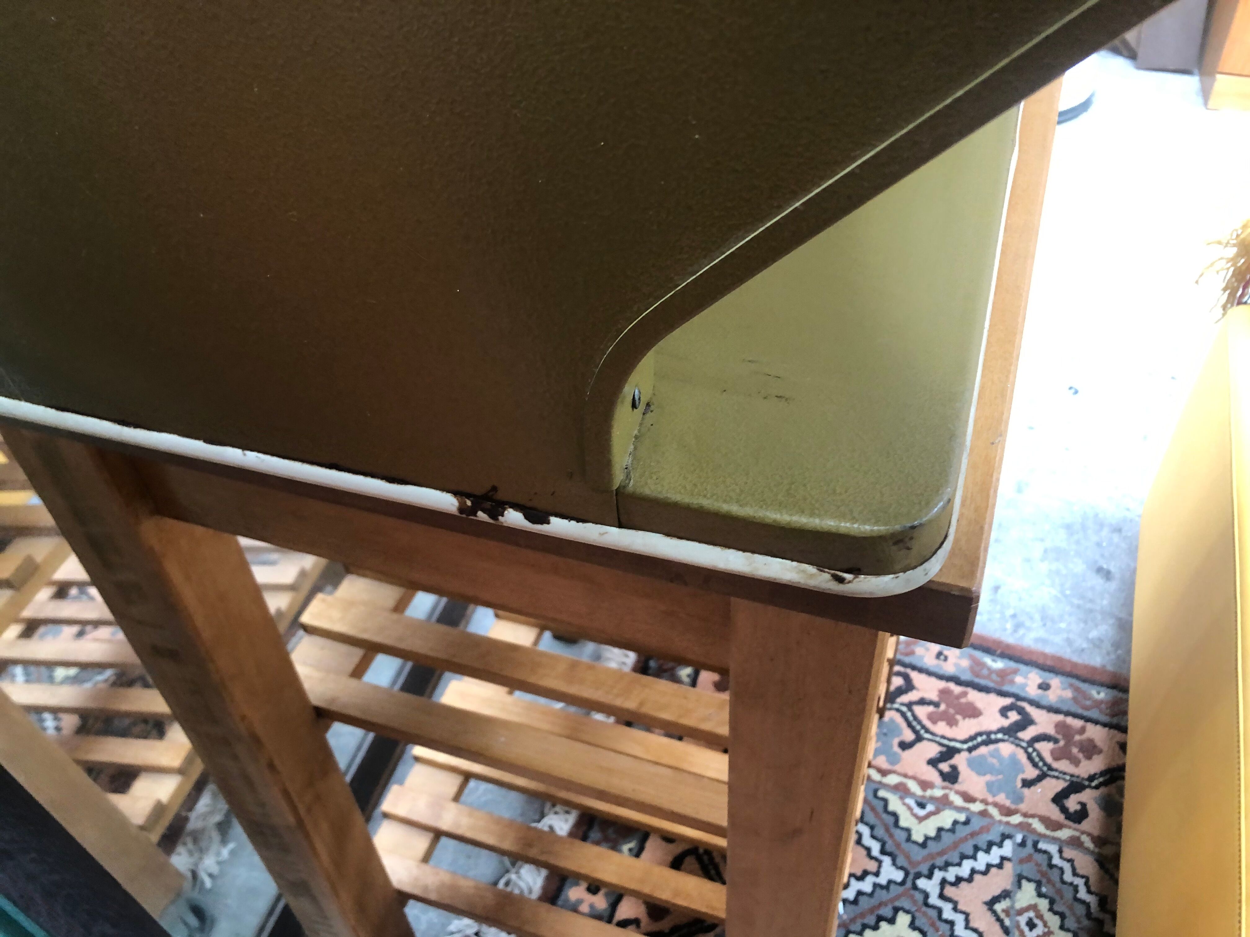 Vintage phone booth 1960