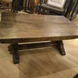 Monastery coffee table in solid elm.