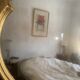 Vintage mirror 1960 Belgian rocaille style gilded wood - 76 x 55cm