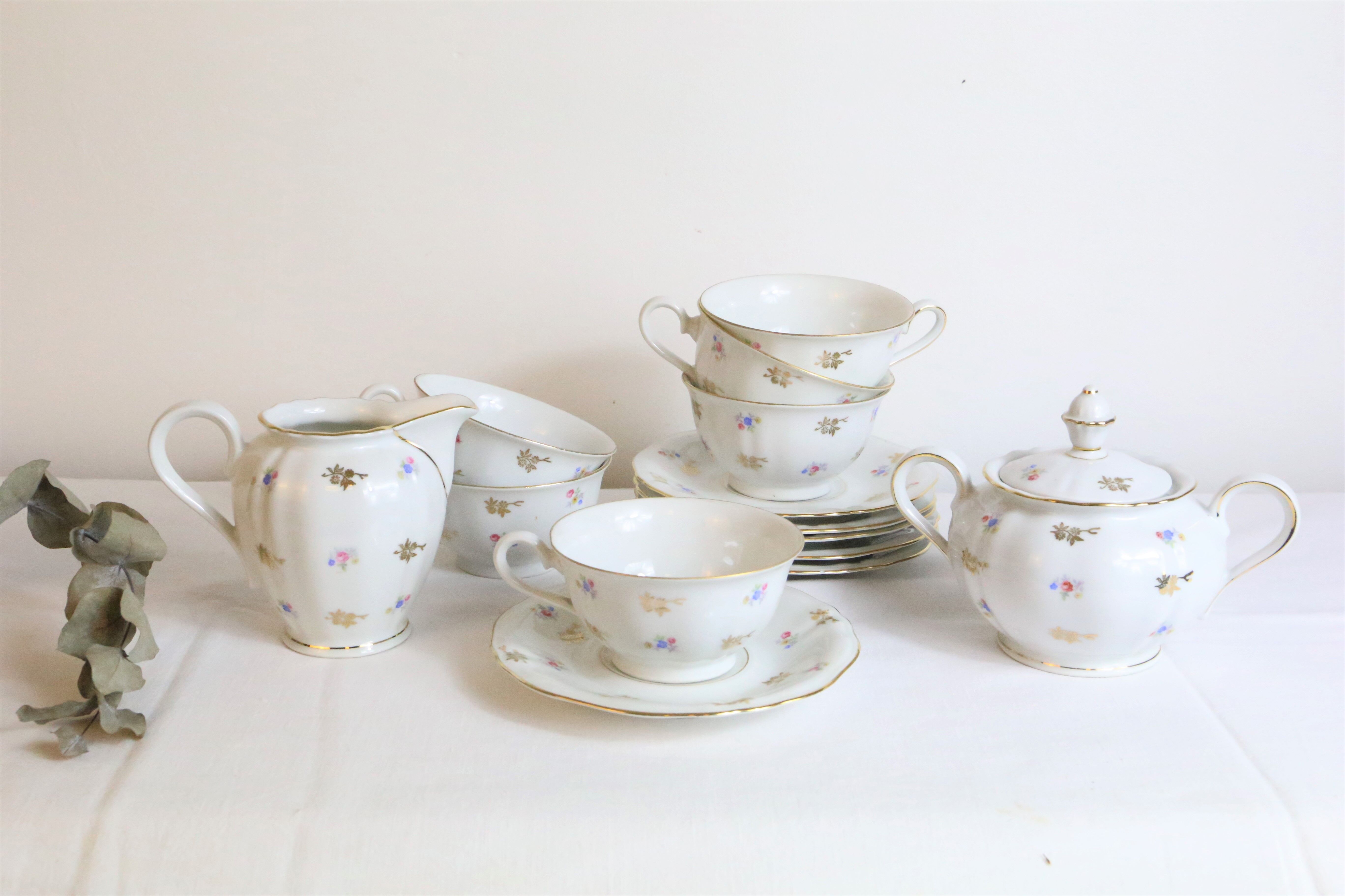 Porcelain coffee service, Bavaria