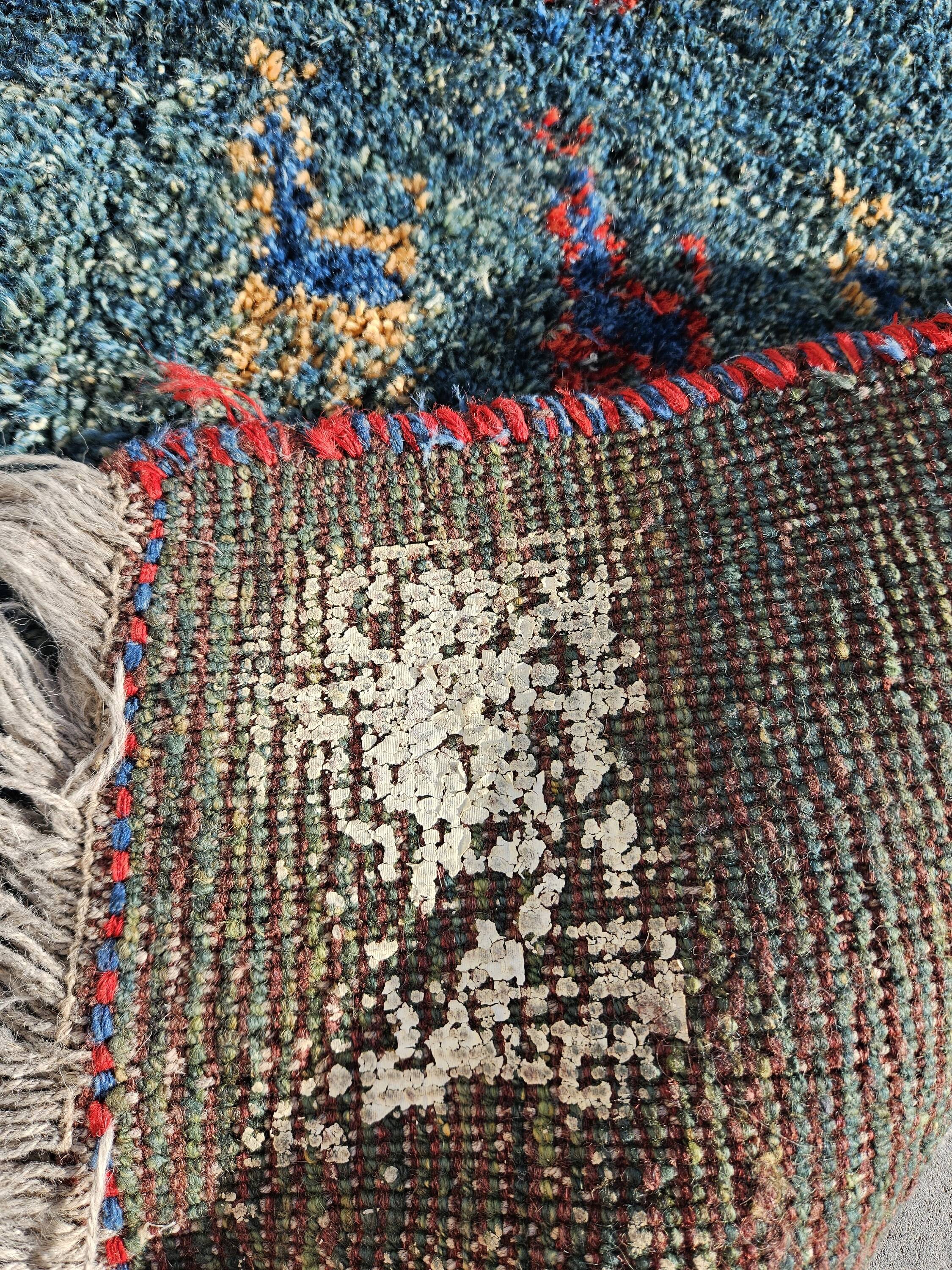 Tapis Gabbeh, Népal, laine, 290cm x 193cm