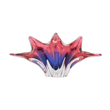 Art  Glass Bowl Designed by  Josef Hospodka for Chribska,1960's.