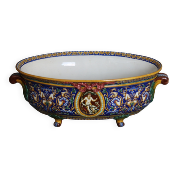 jardinière en faience de Gien