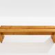 Paire de bancs Charlotte Perriand en pin Les Arcs 1970