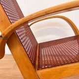 Armchair and table by Miroslav Navrátil for Zdeněk Plesník - 1940s