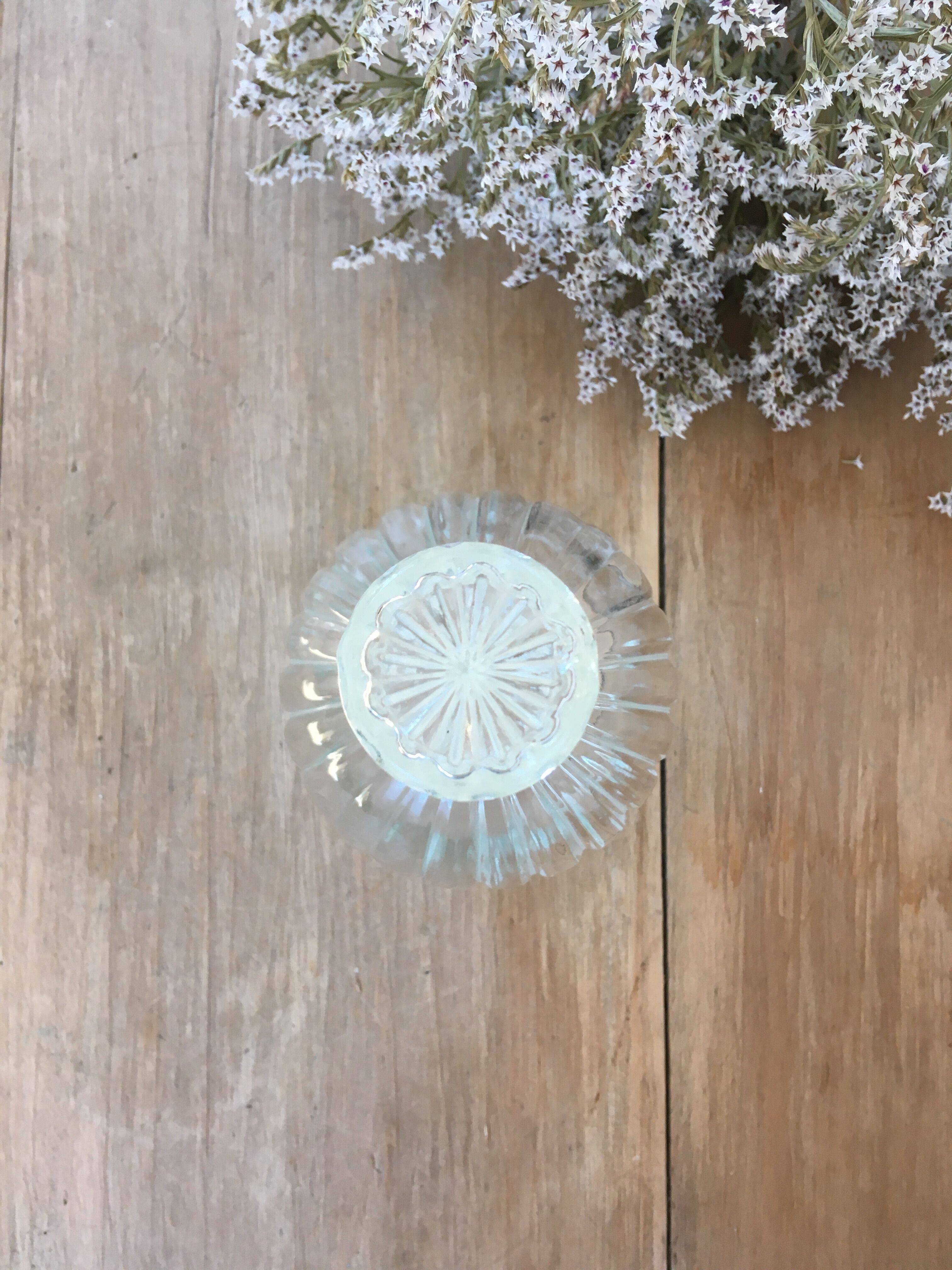 Vintage glass bottle