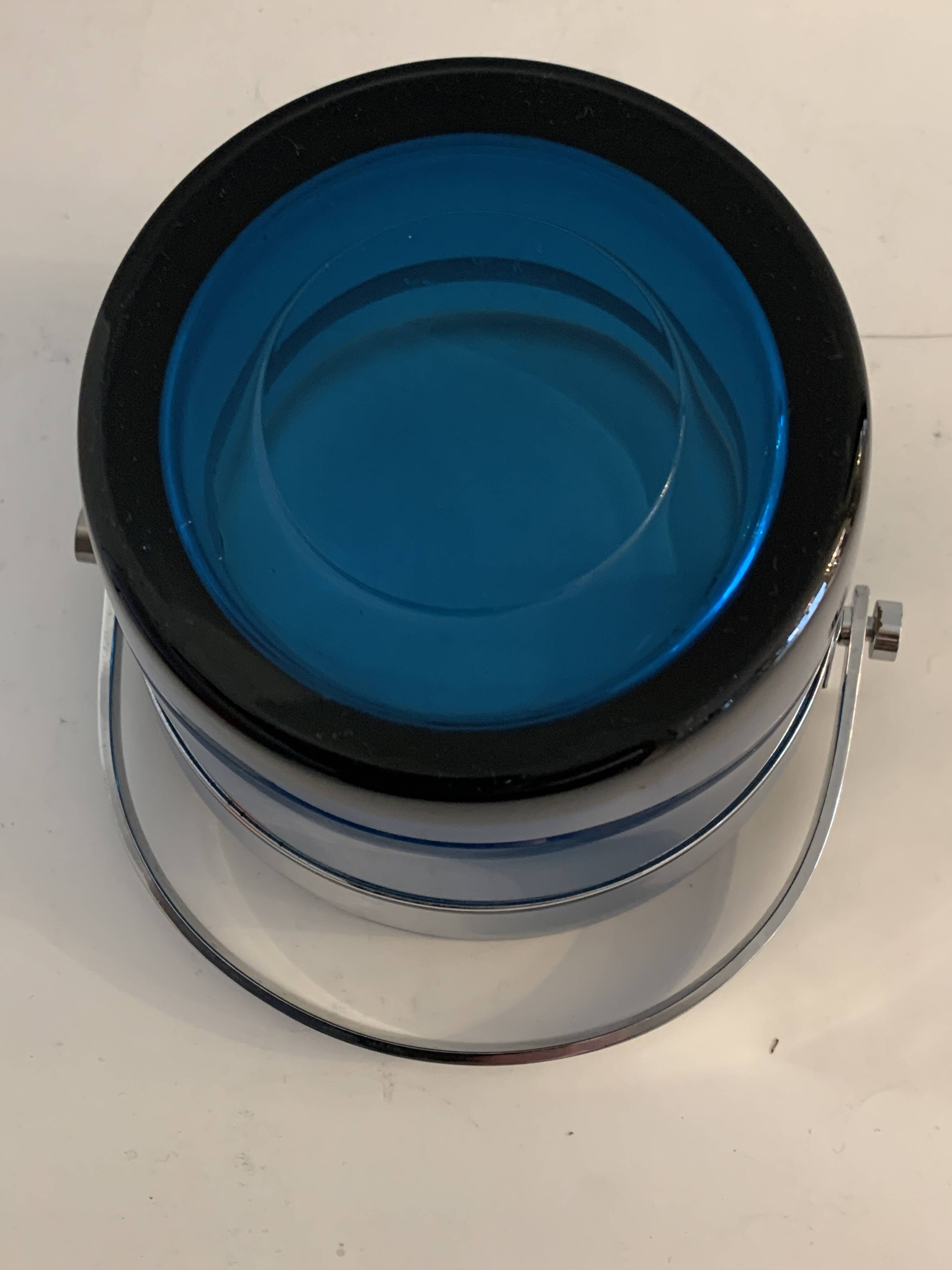 Scandinavian Fuga Orrefors ice bucket by Sven Palmquist, 1950