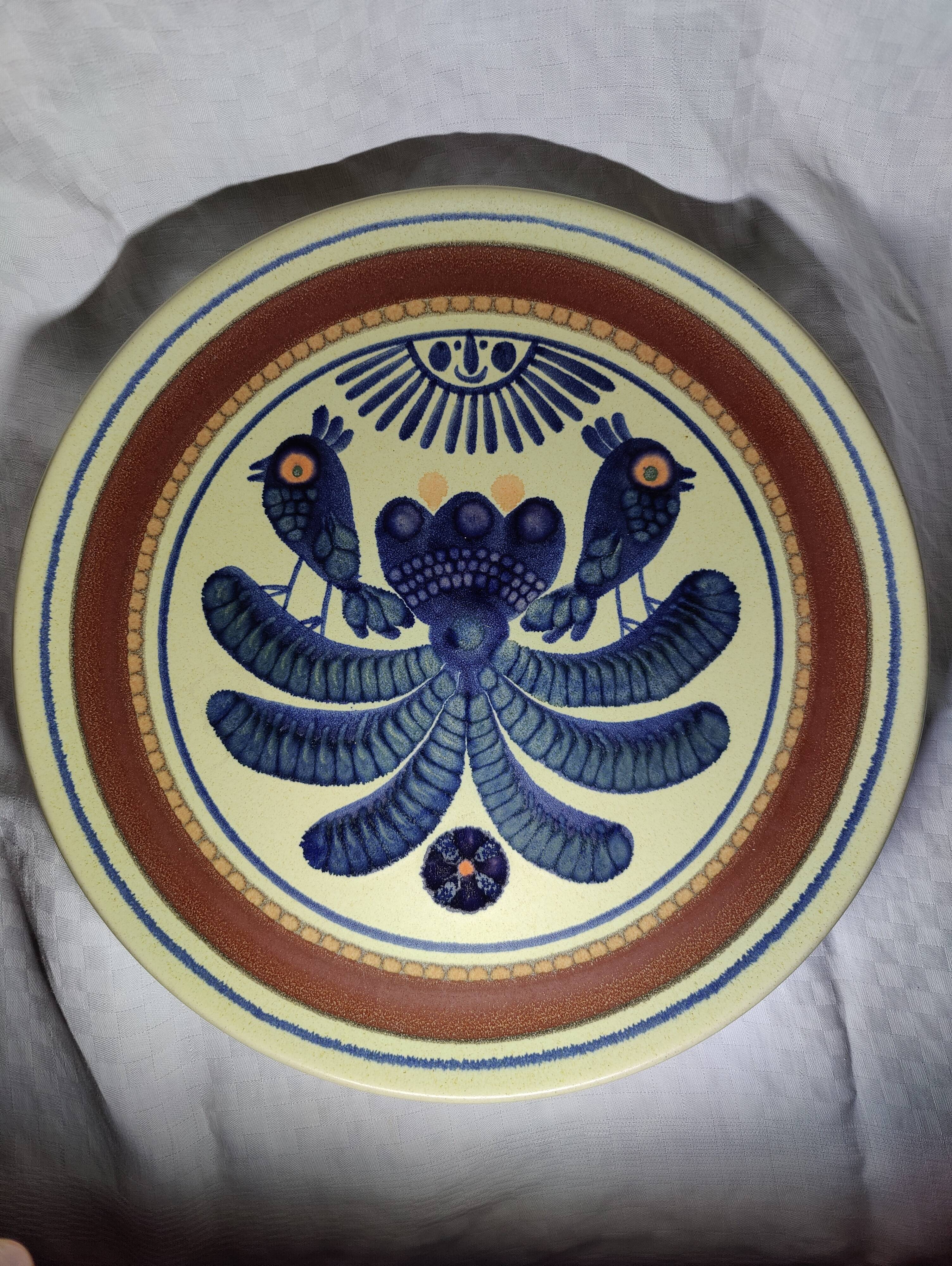 Kupfermühle KMK ceramic dish from the 70s