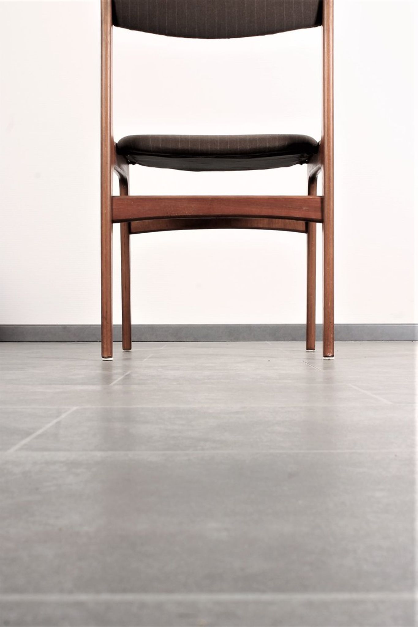 Set de 4 chaises de salle à manger en teck par Erik Buch pour Anderstrup 1950s
