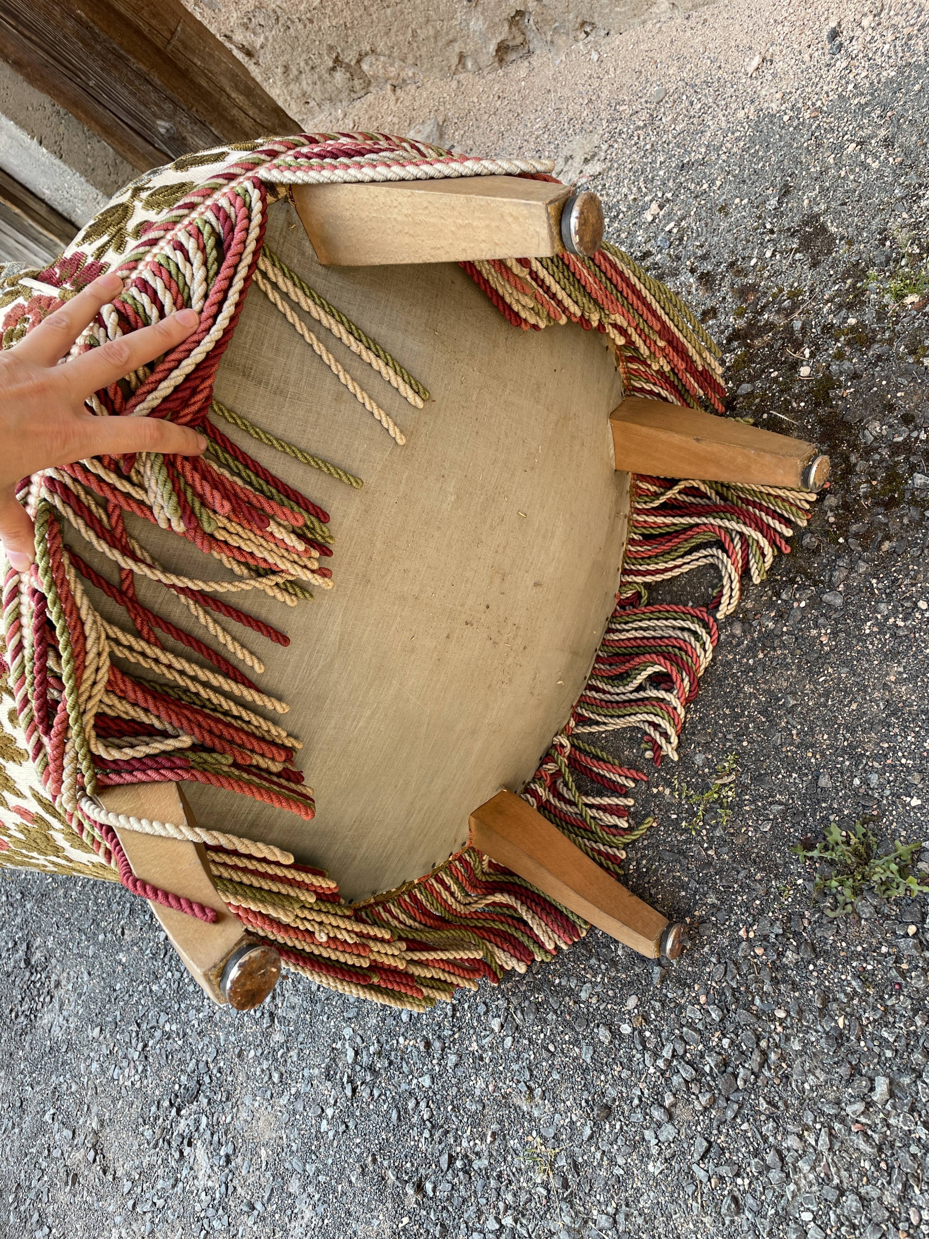 Vintage toad armchair