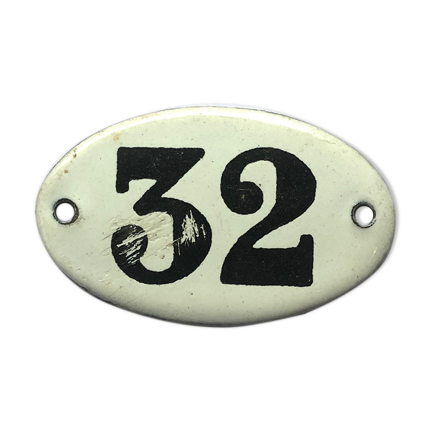 Enamelplate number 32