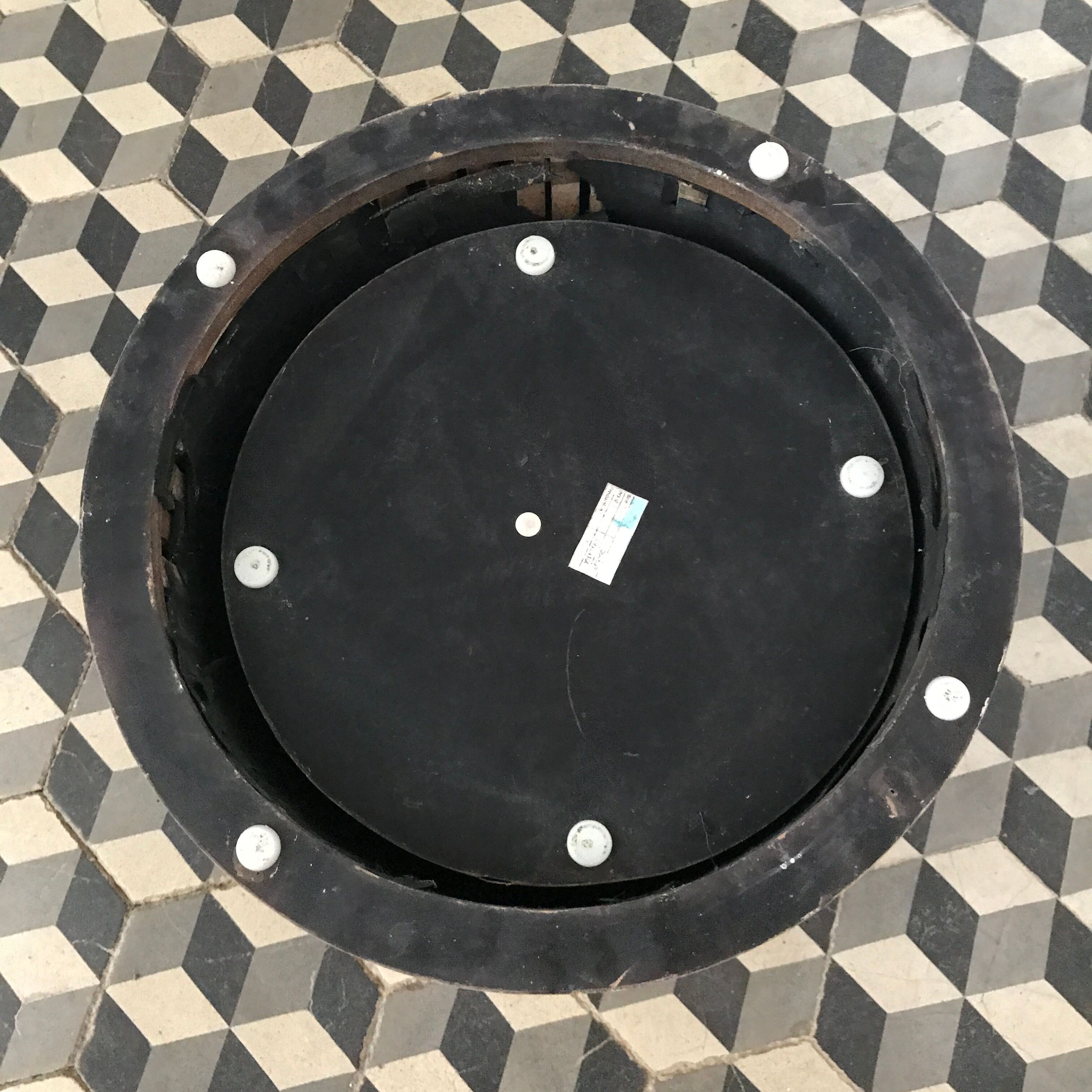 Wooden cylindrical sofa tips