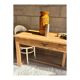 Old large solid wood table