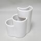 Vase Aster blanc Giotto Stoppino Fratelli Brambilla