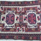 Kazak Rug Wool Oriental HandMade 140x105cm vintage carpet Turkish Persian