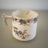 Tasse à café terre de fer polychrome Gien