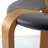 Plywood stool by Rud Thygesen for Magnus Olesen